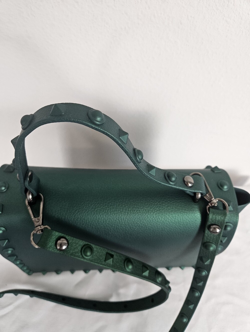 Studded Green Jelly Purse - Picture 4 of 10